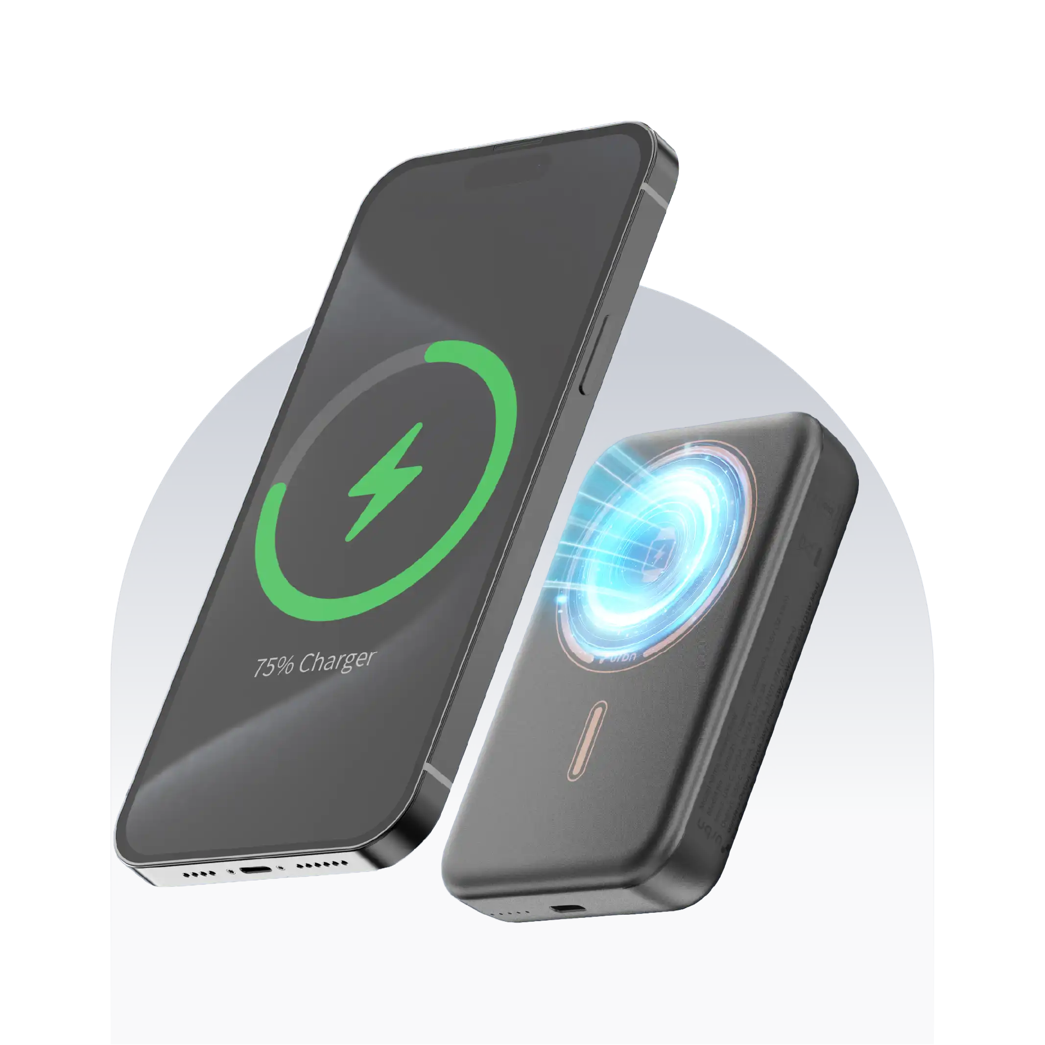 10000mAh Curve MagTag Power Bank